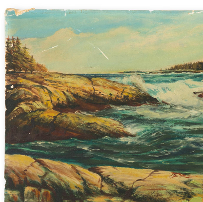 Seascape Oil on Board