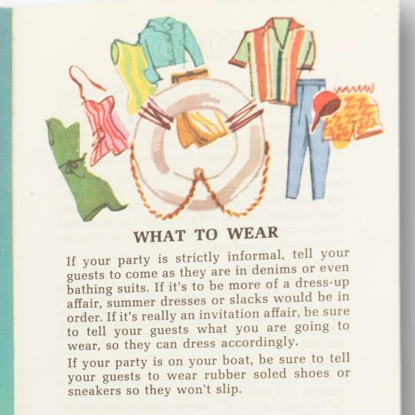 Nautical Party Pamphlet