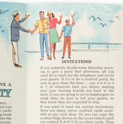 Nautical Party Pamphlet