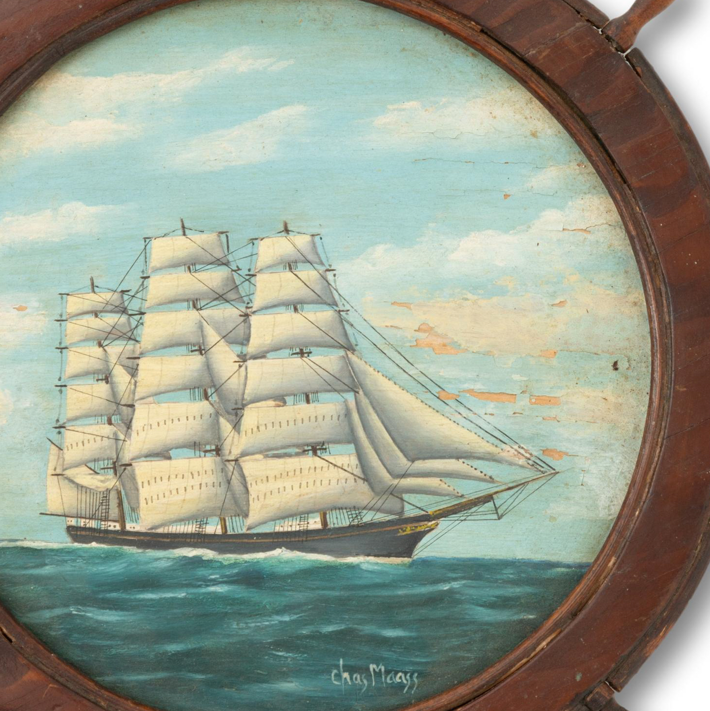 Ship Oil in Wheel Frame