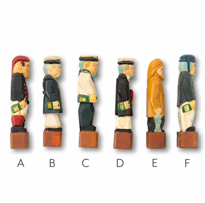 Carved Nautical Guys (Each)