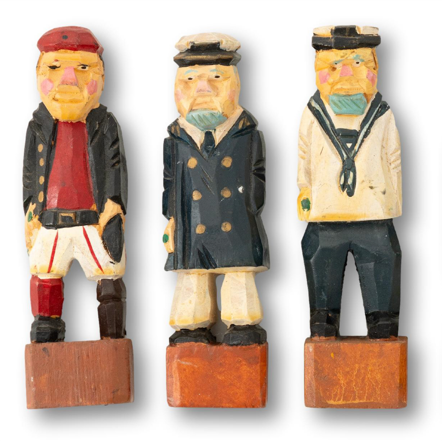 Carved Nautical Guys (Each)