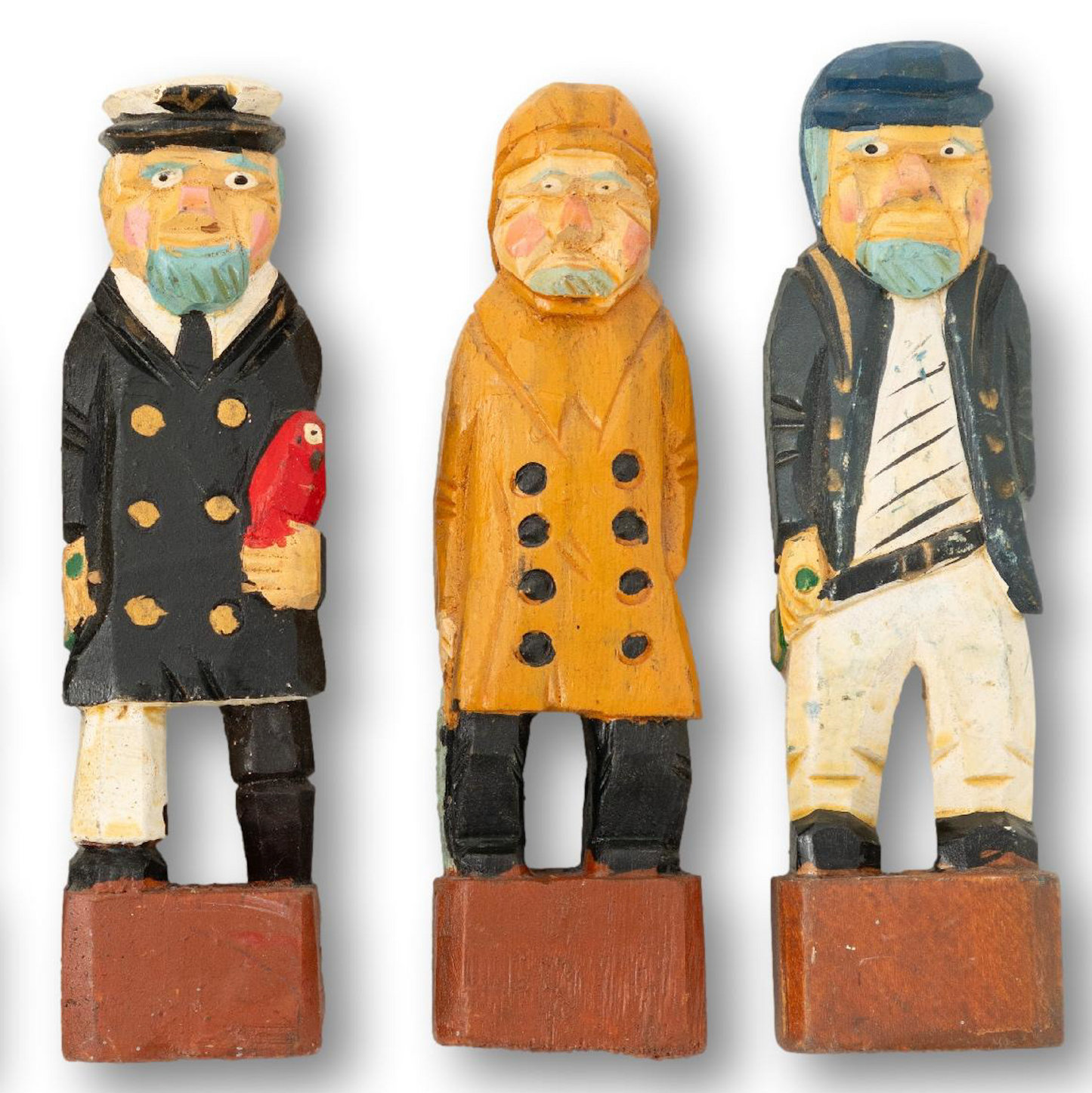 Carved Nautical Guys (Each)