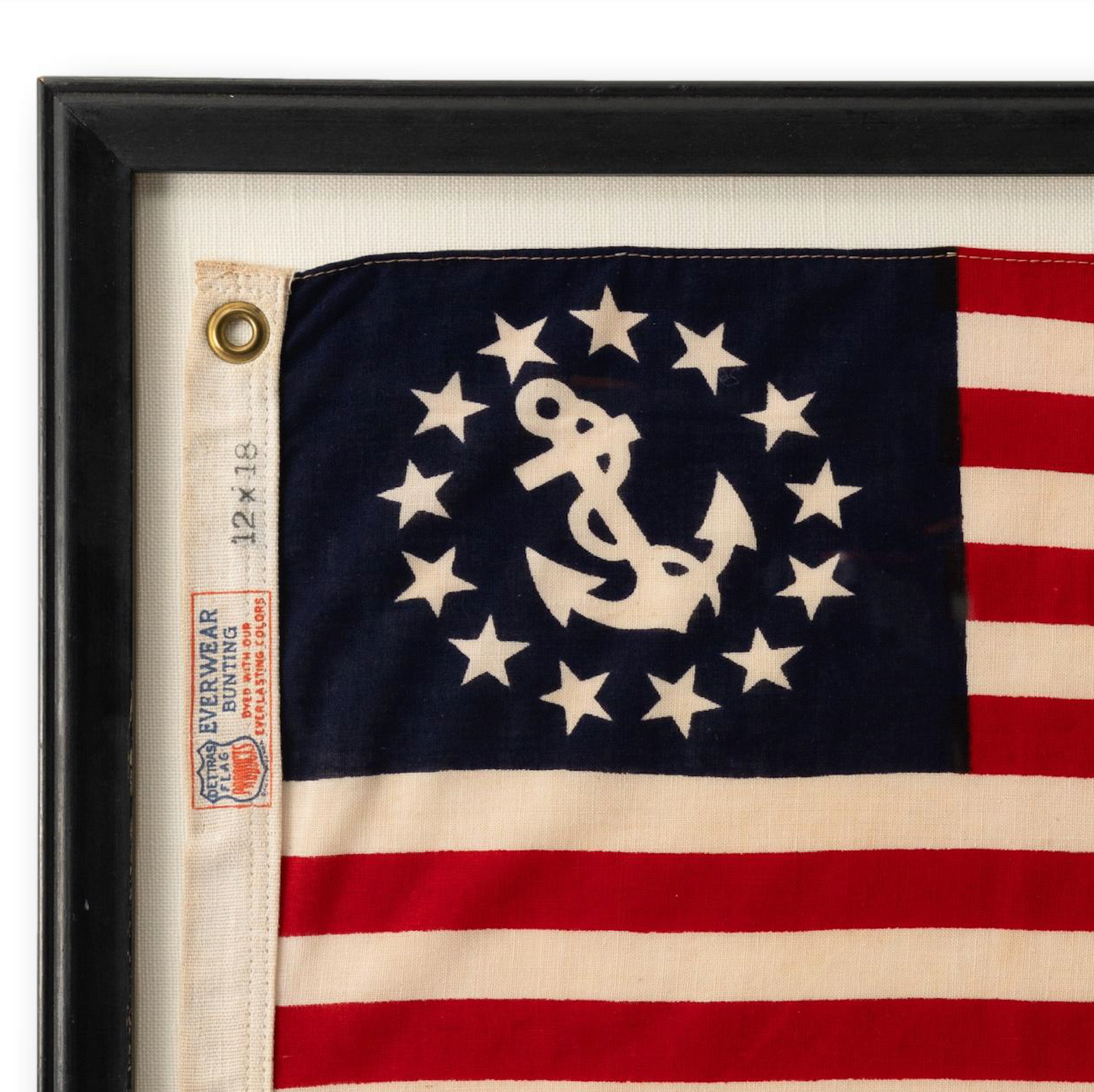 Framed Yacht Ensign