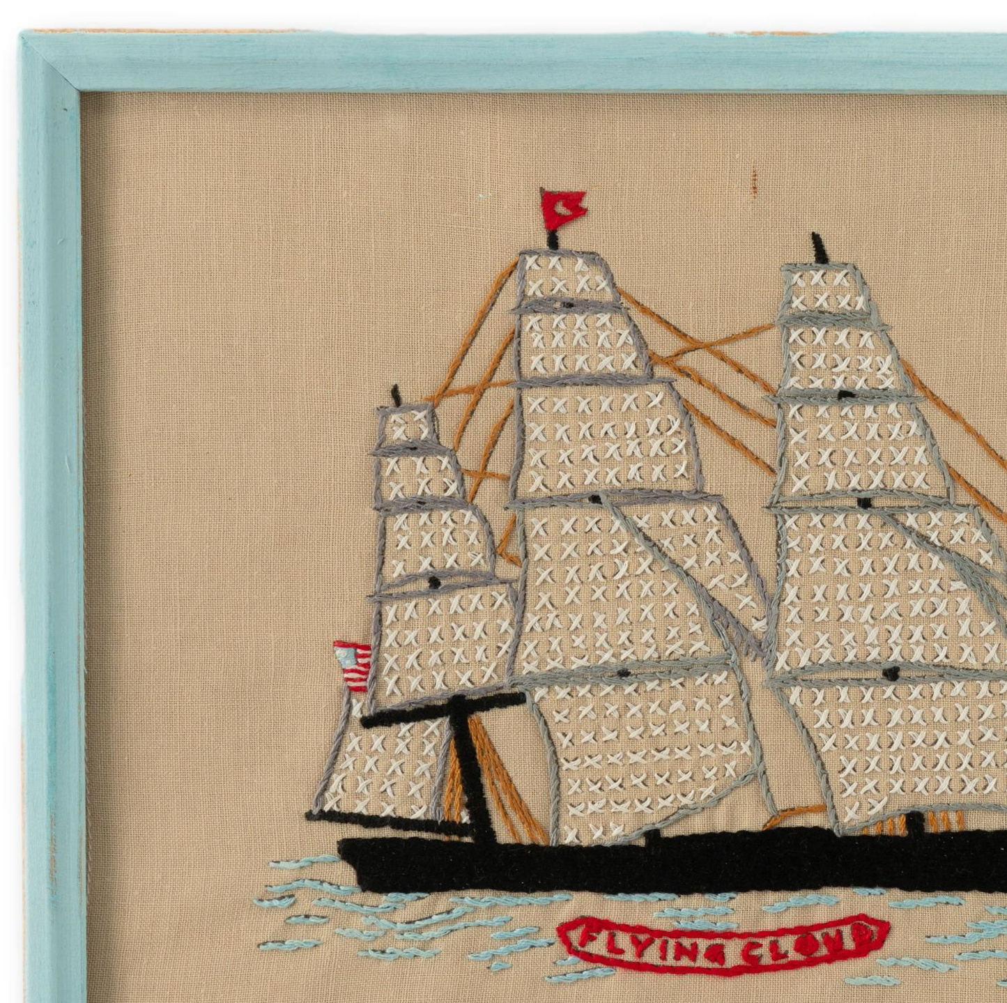 "Flying Cloud" Needlework