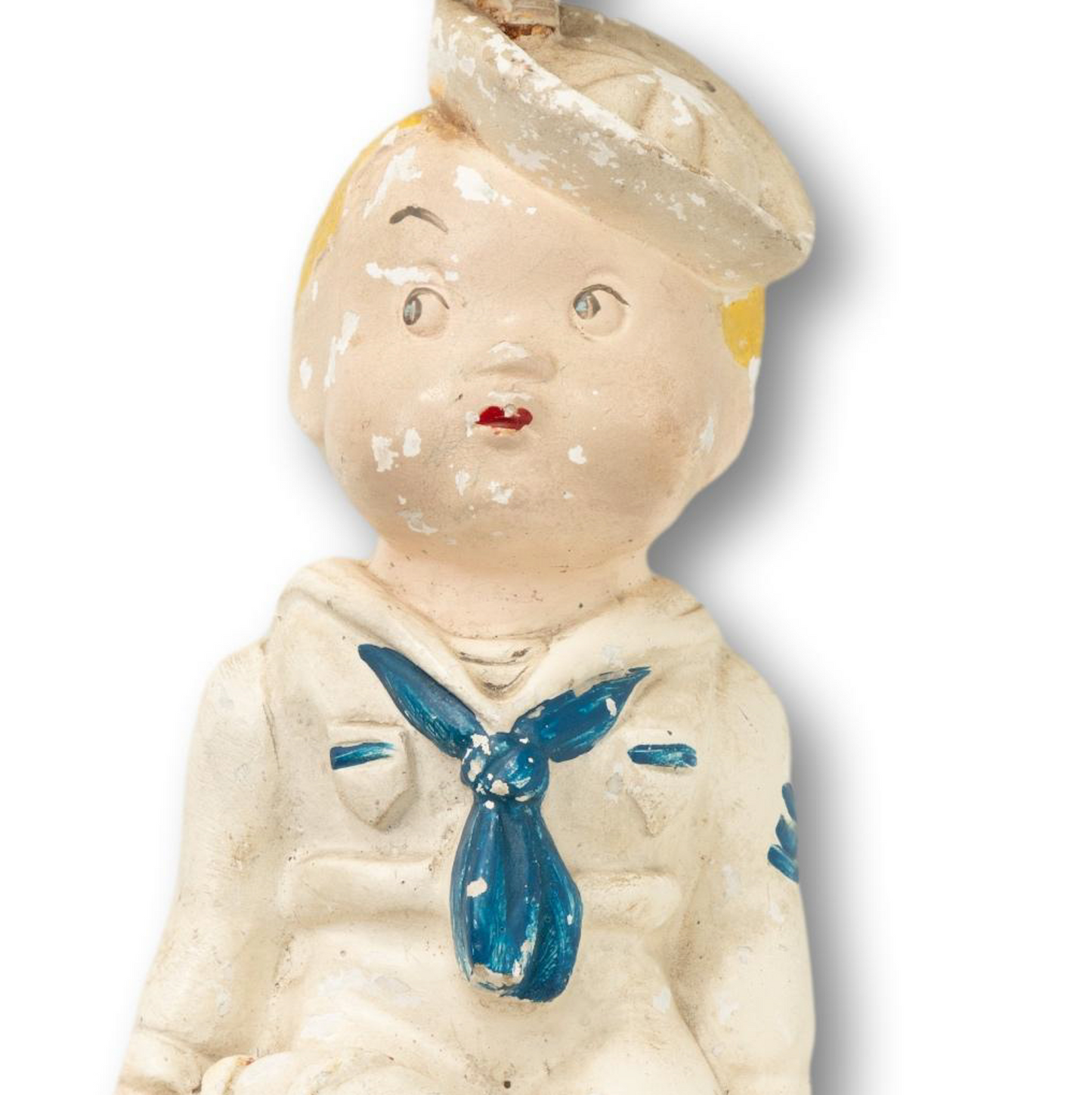 Chalkware Sailor Lamp