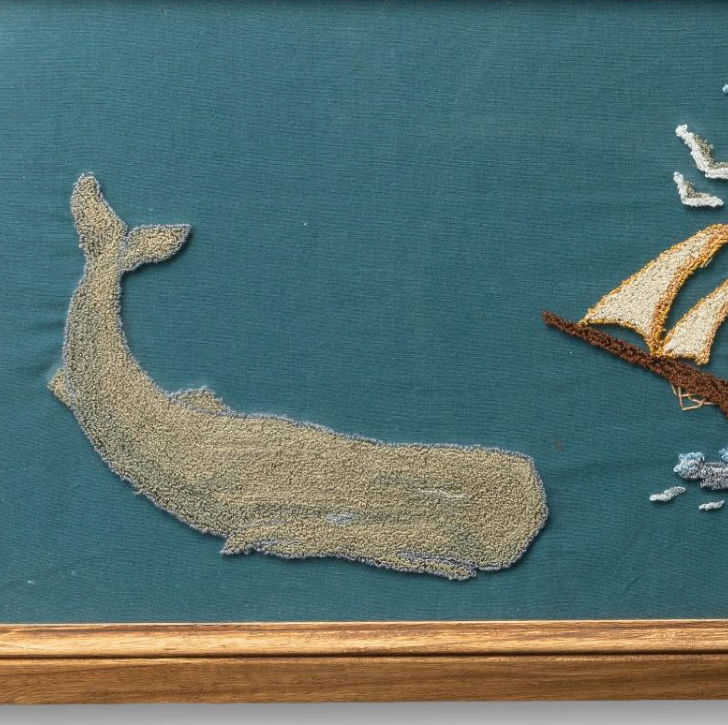 Large Whaling Punch Needlework