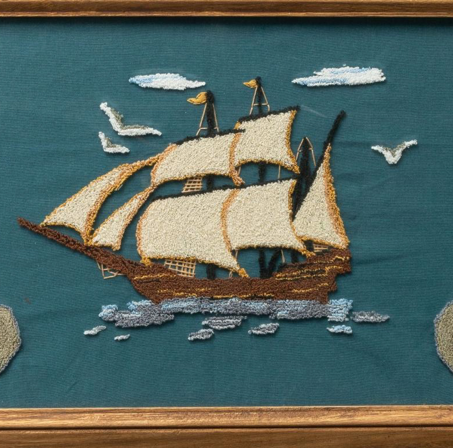 Large Whaling Punch Needlework