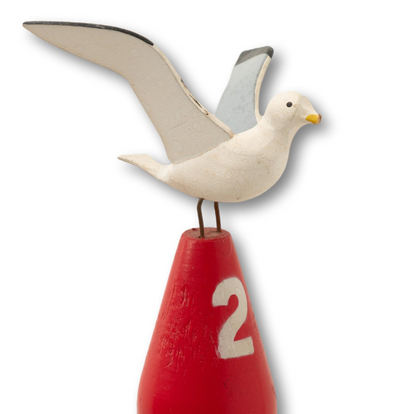 Seagull on Channel Marker