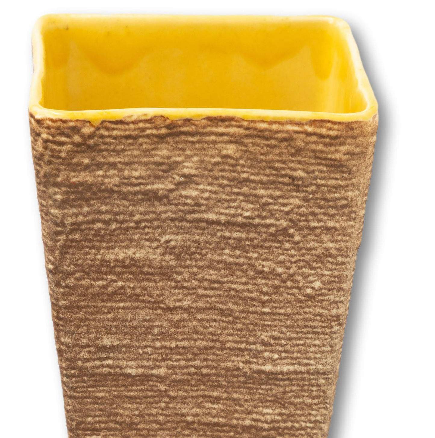 "Burlap" Ceramic Vase