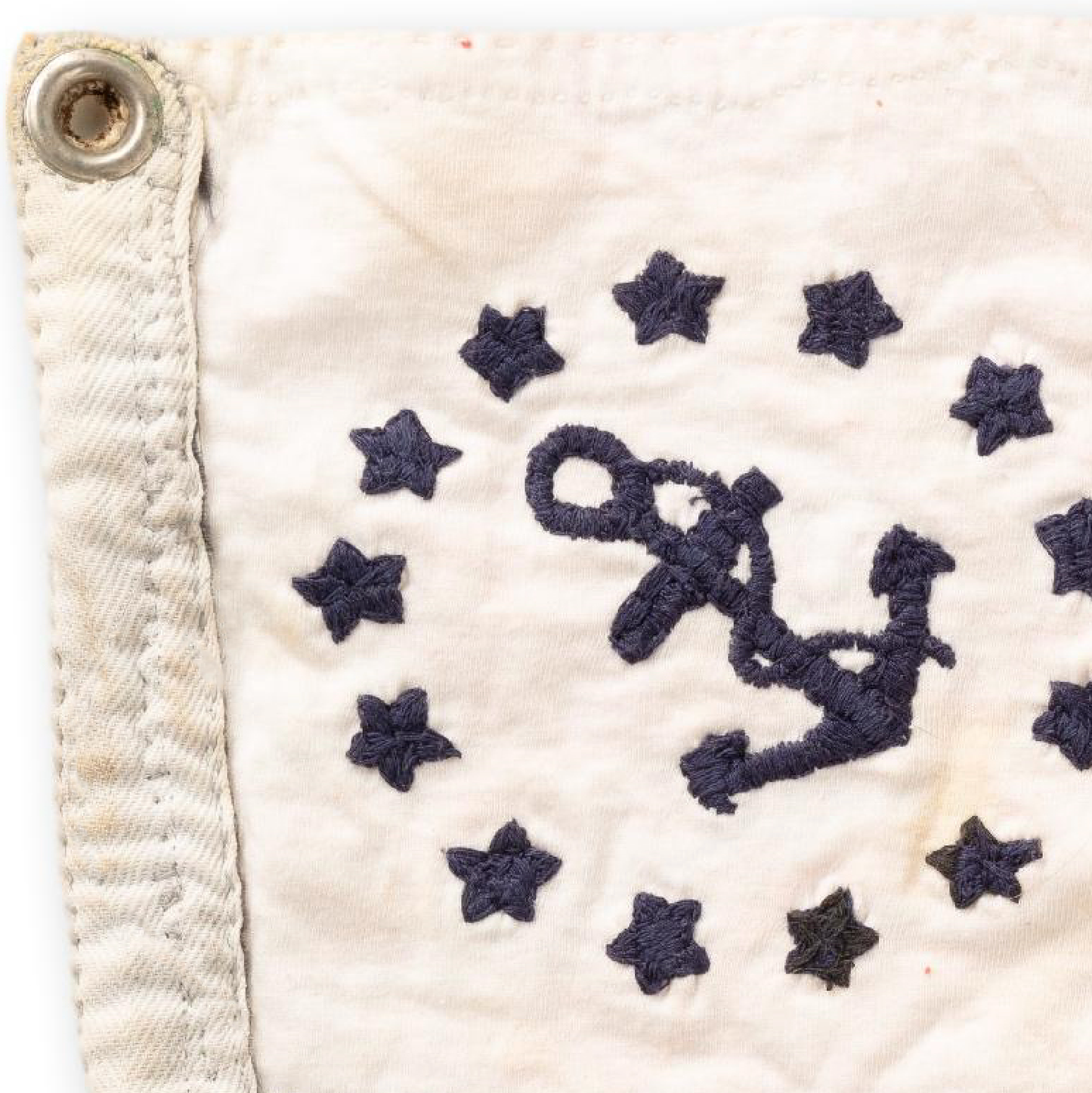 Rare Folk Art Ensign