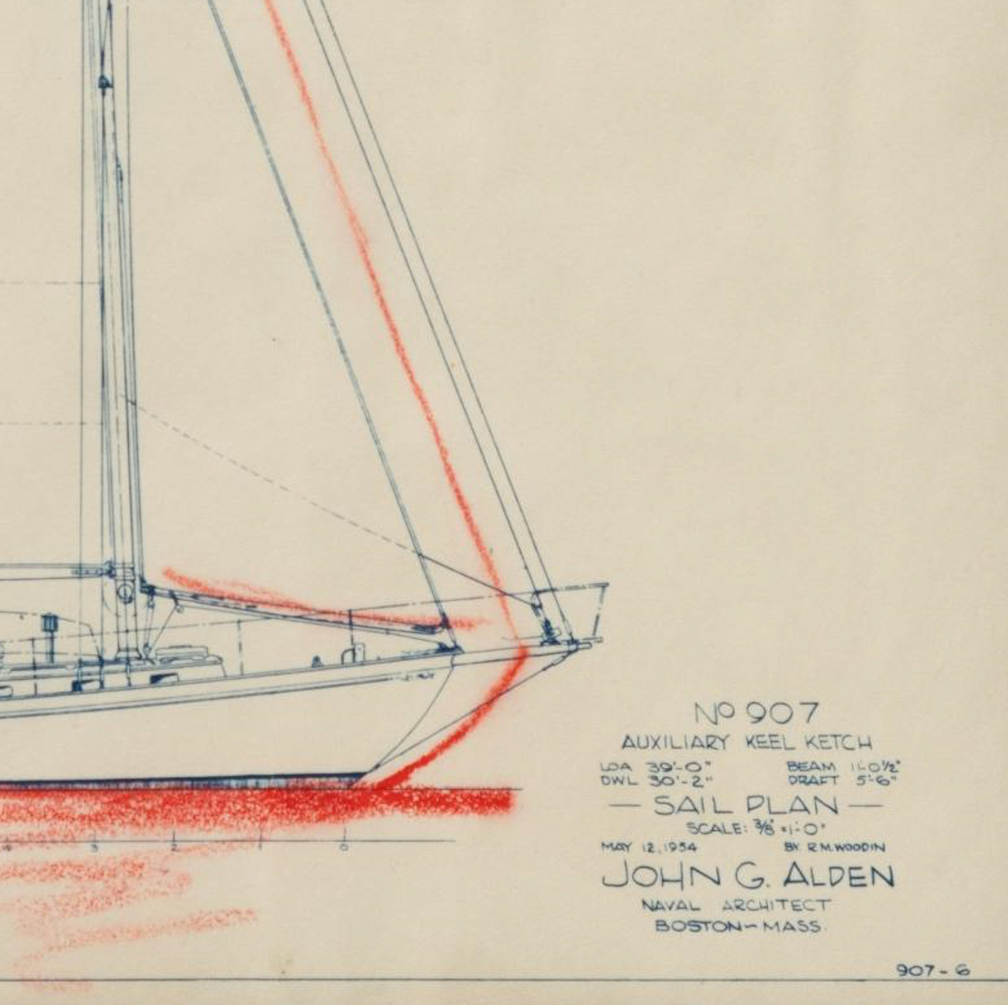 Sailboat Blueprint