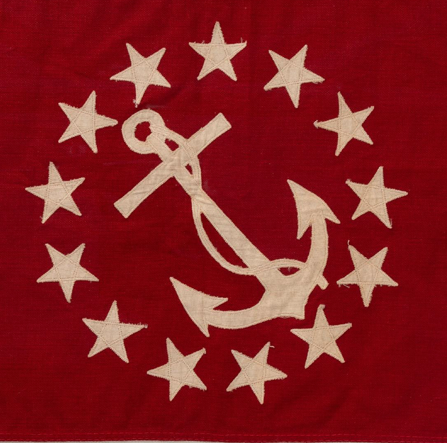 Framed Vice Commodore Flag