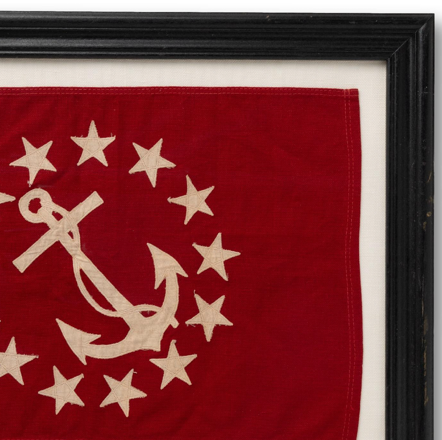 Framed Vice Commodore Flag