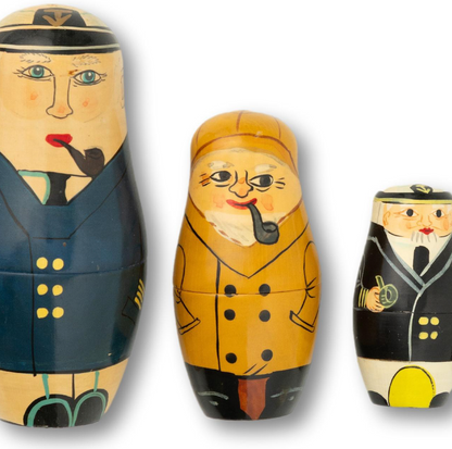 Nautical Nesting Dolls