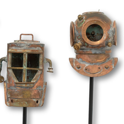 Set of 3 Mini Diving Helmets