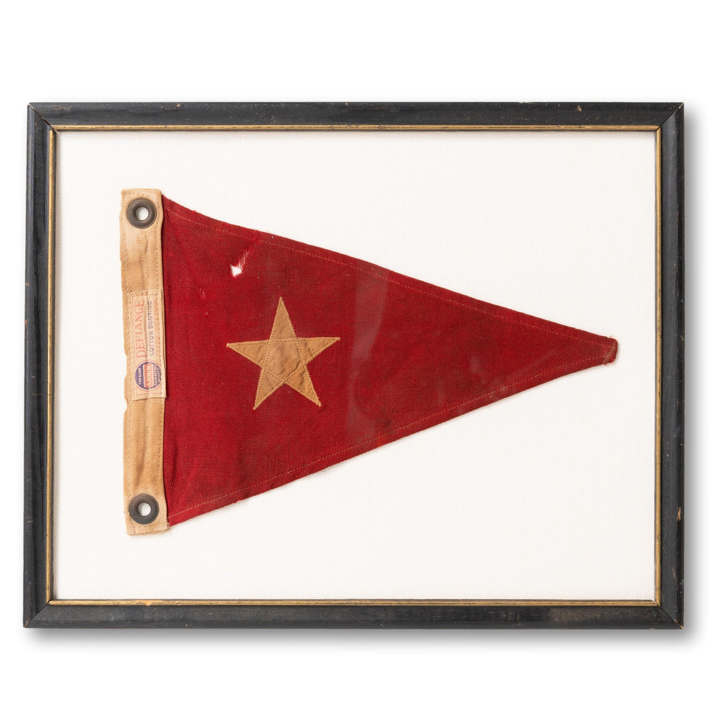 Burgee Frame Framed Star Burgee – Seacraft Vintage
