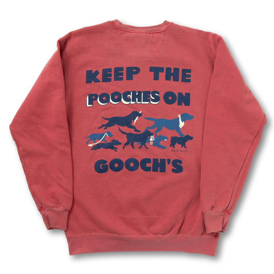"Keep the Pooches on Gooch’s" Crewneck Sweatshirt