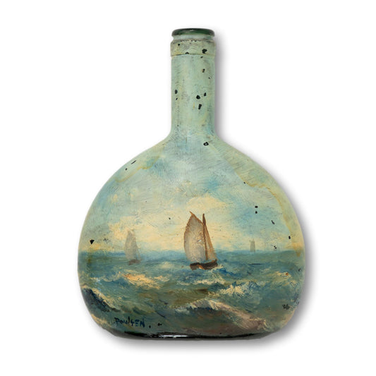 Hand Painted Bottle
