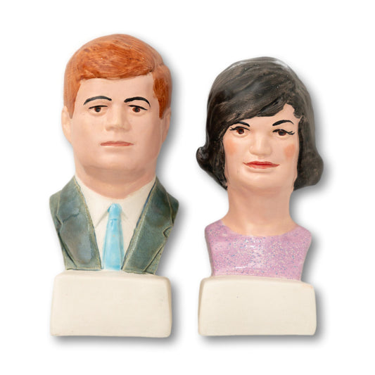 JFK & Jackie Busts