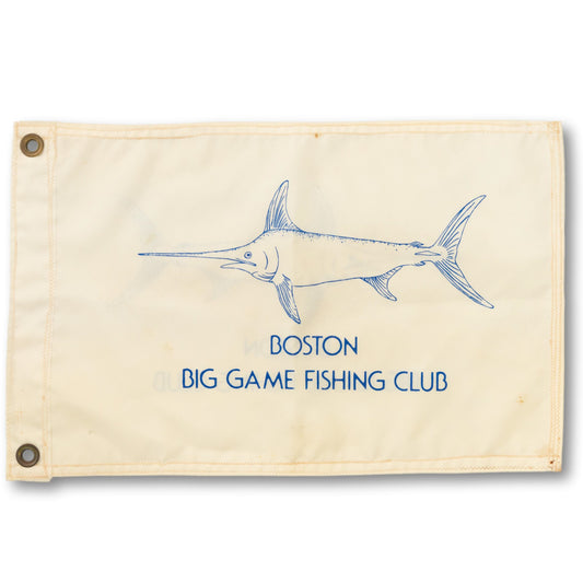 "Boston Big Game Fishing Club" Flag