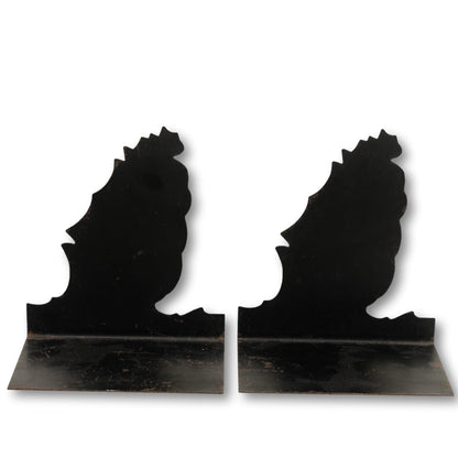 Painted Ship Bookends