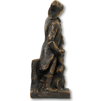 "Man at the Wheel" Statue