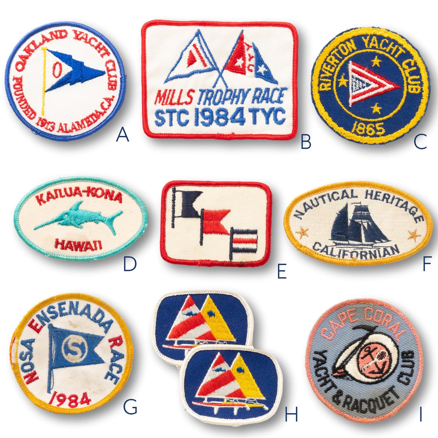 Nautical Patches (Each)