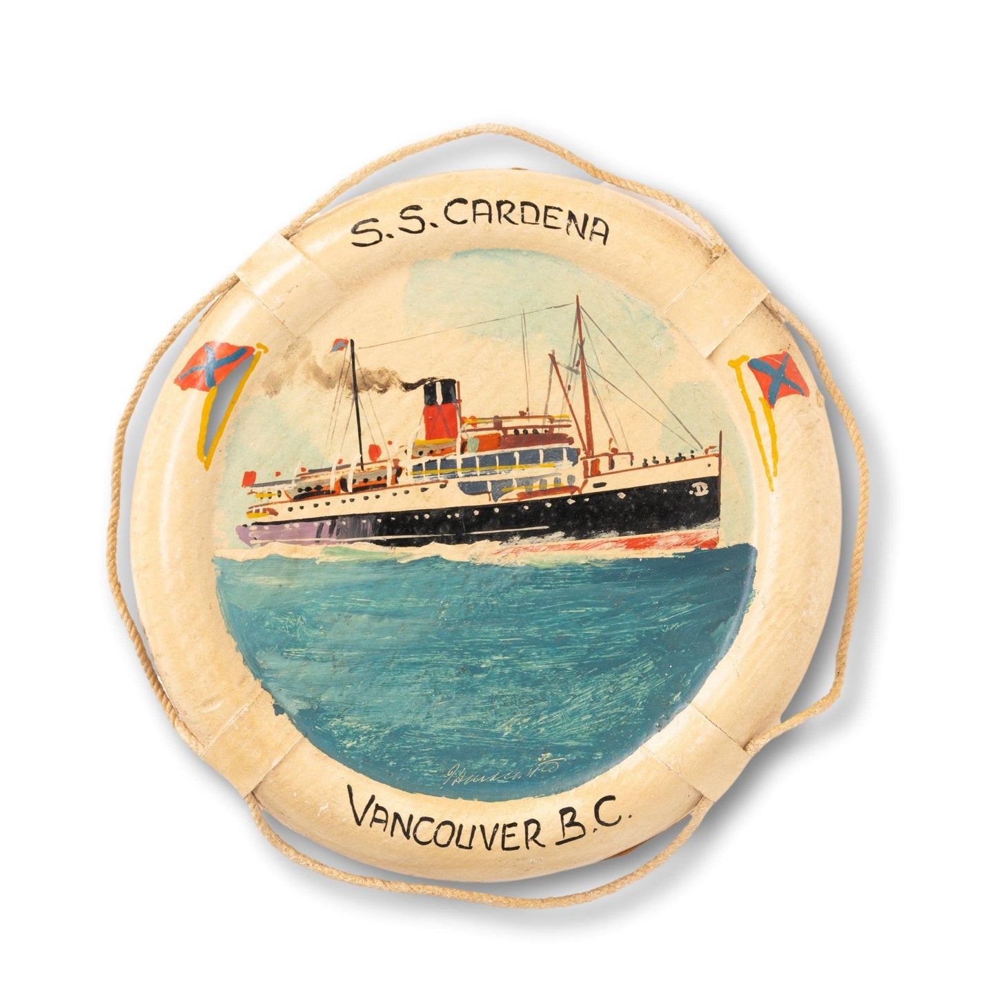Ship Painting on Lifering