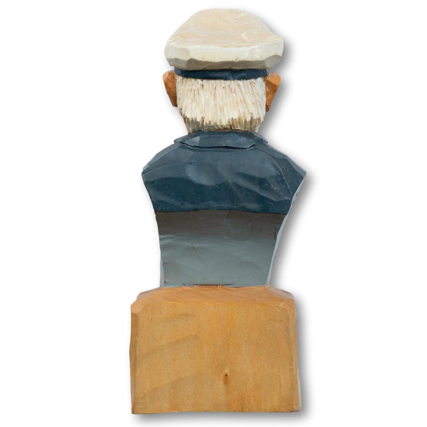 Wooden Captain Bust