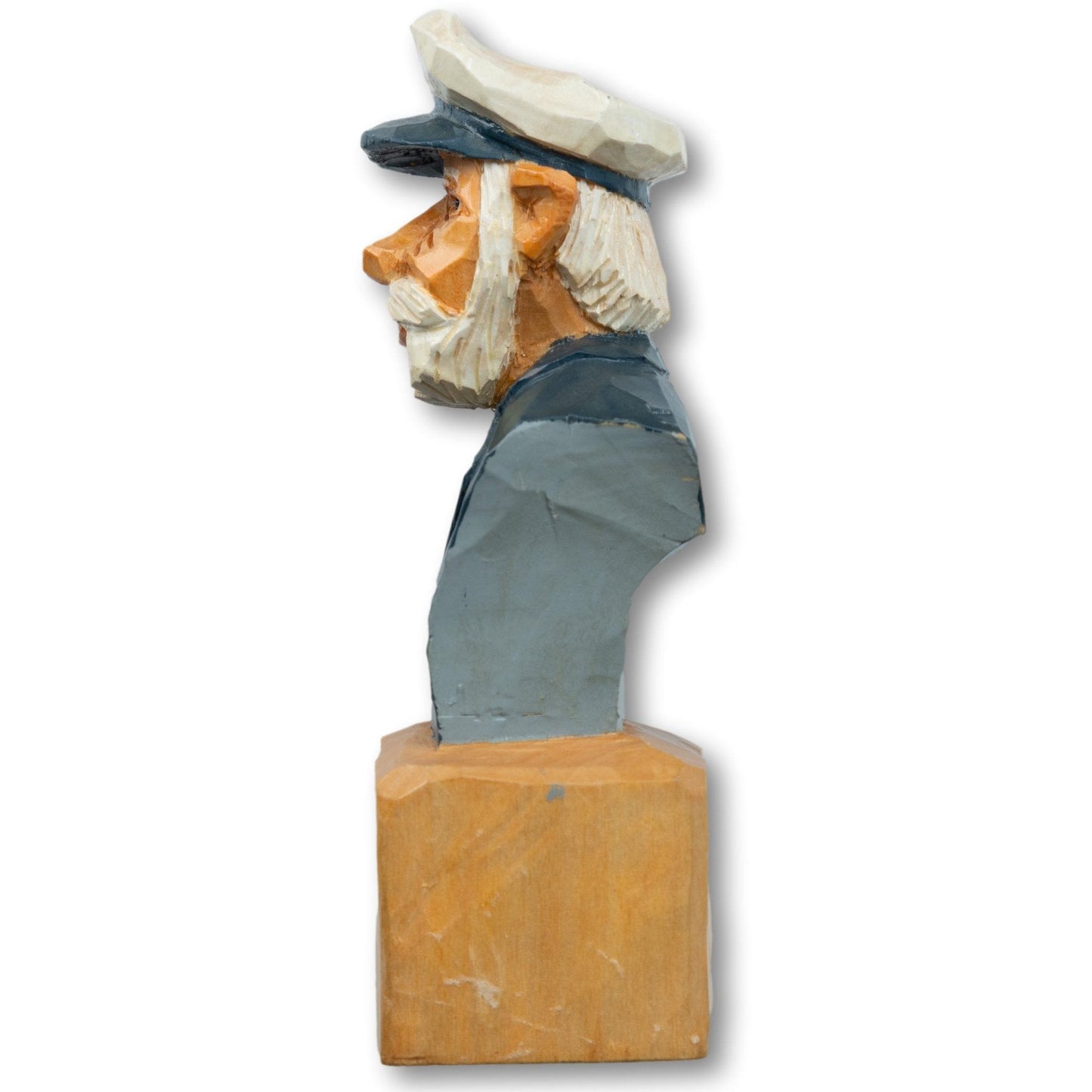 Wooden Captain Bust