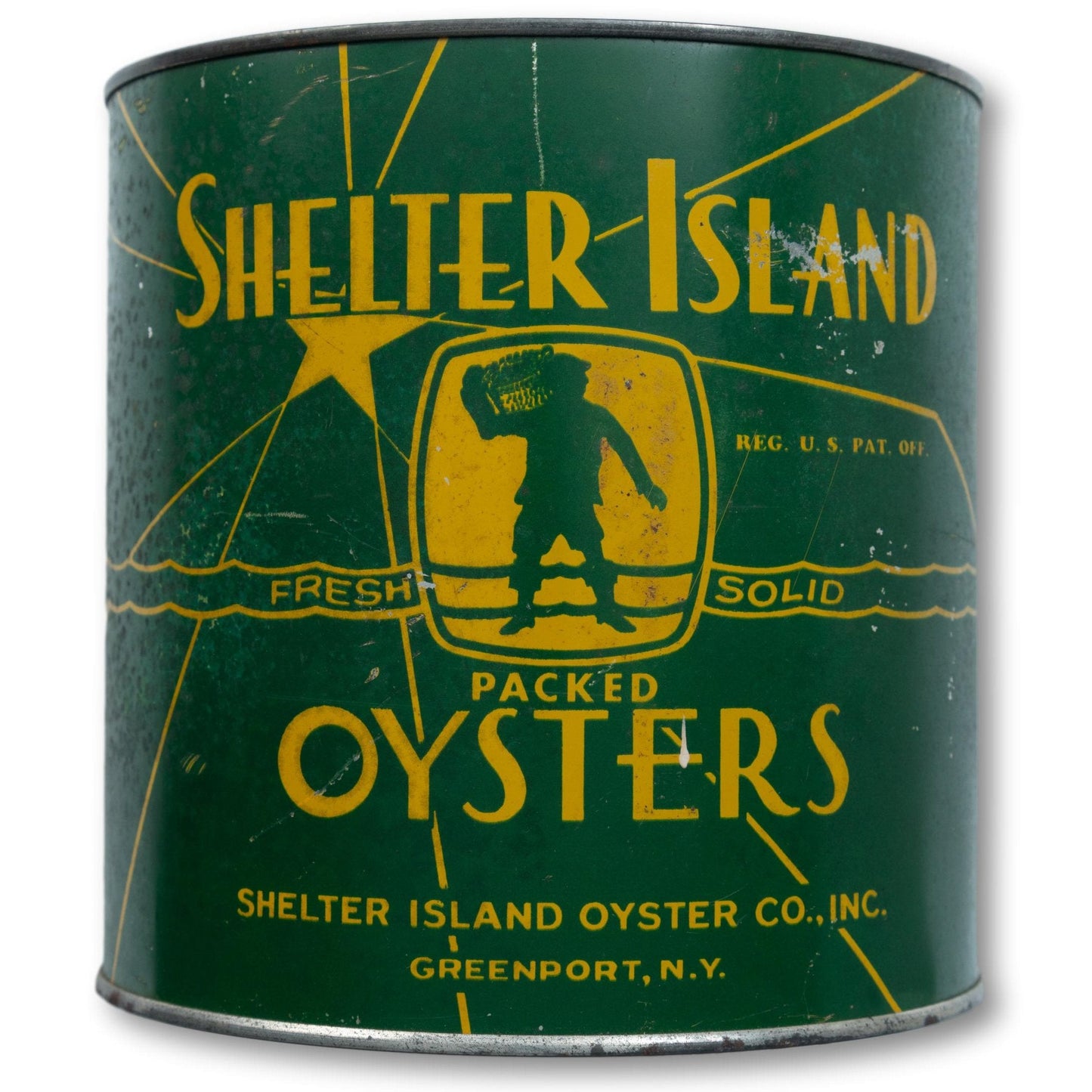 Shelter Island Oysters Tin