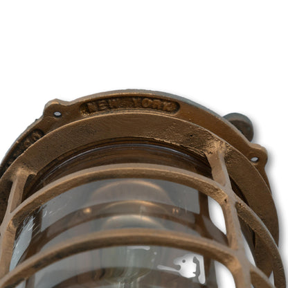 Salvaged Marine Passageway Light