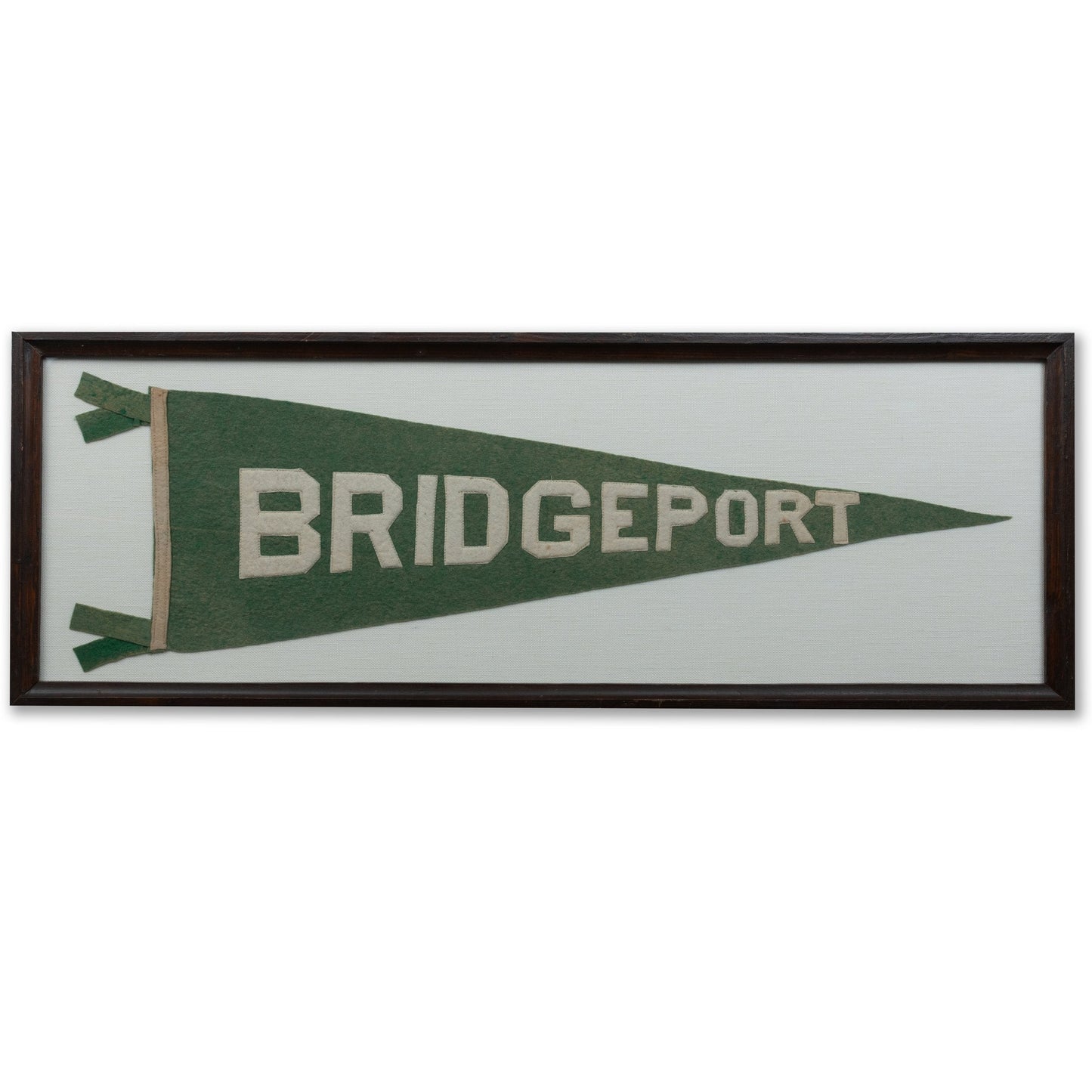 Framed Bridgeport Pennant