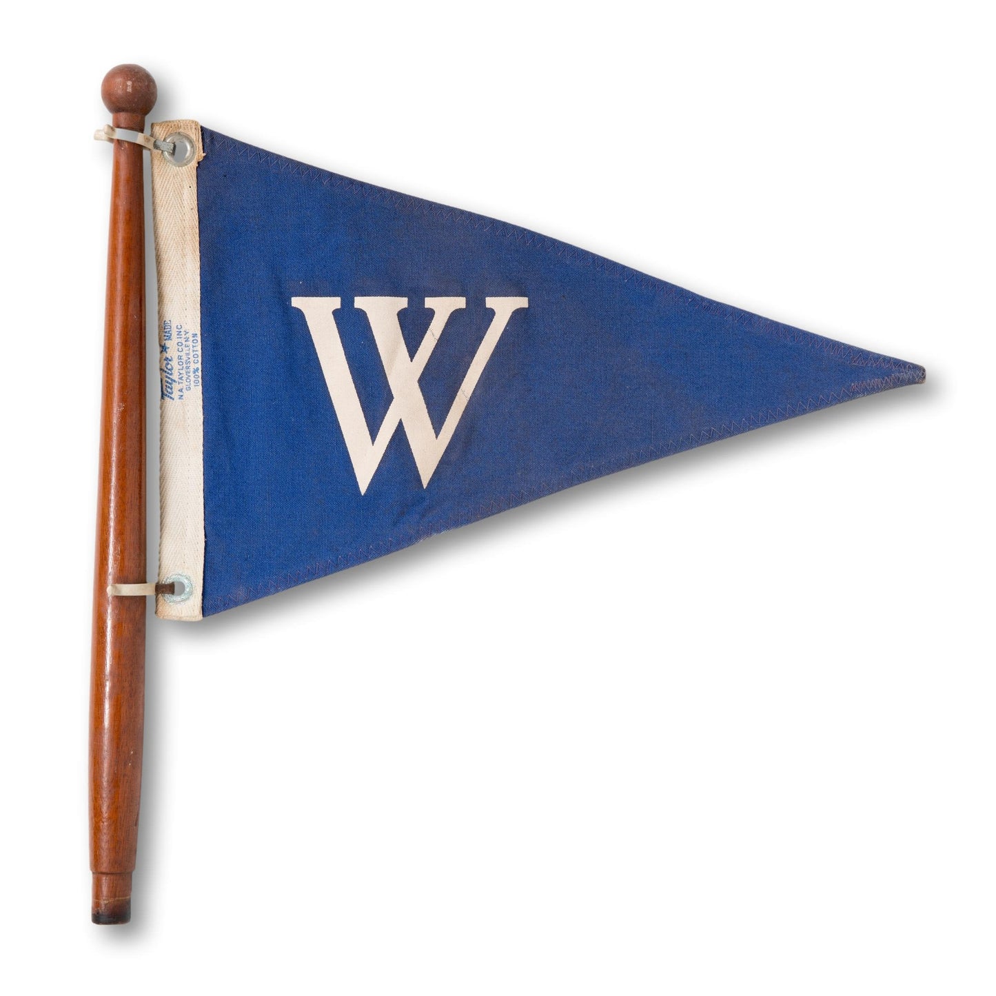 "W" Flag on Pole